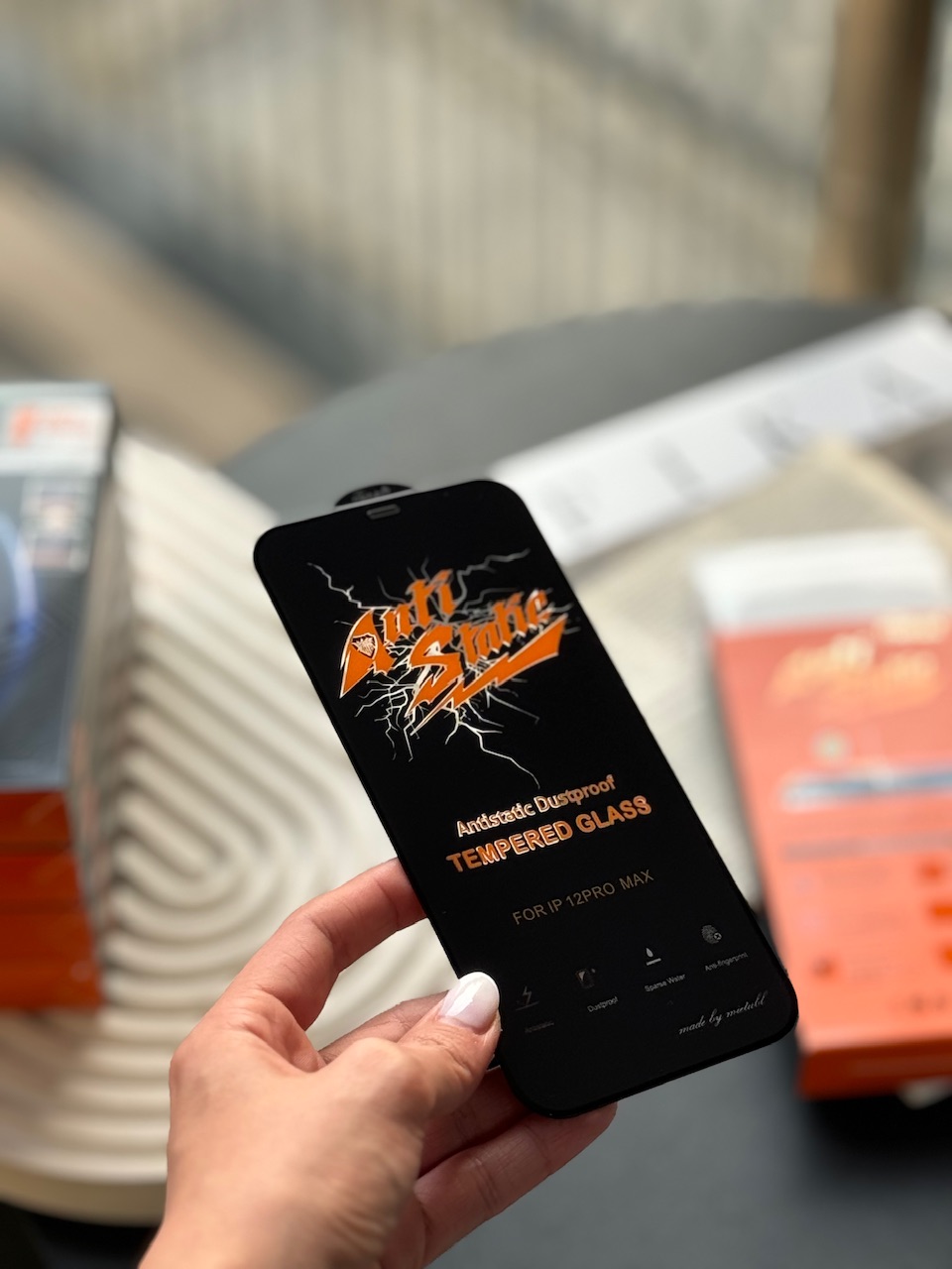 گلس AntiStatic شفاف میتوبل Mietubl