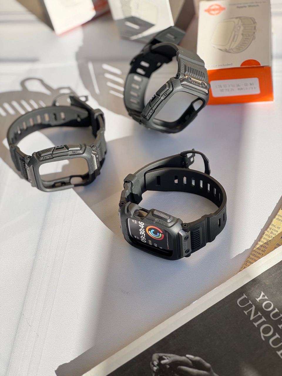 بند و گارد اپل واچ طرح G-SHOCK